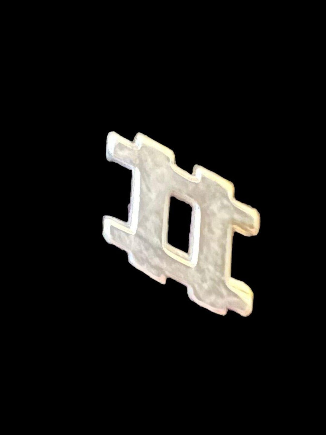 Vintage Silvertone Hash Tag or Musical Note Tie Tack - Etsy