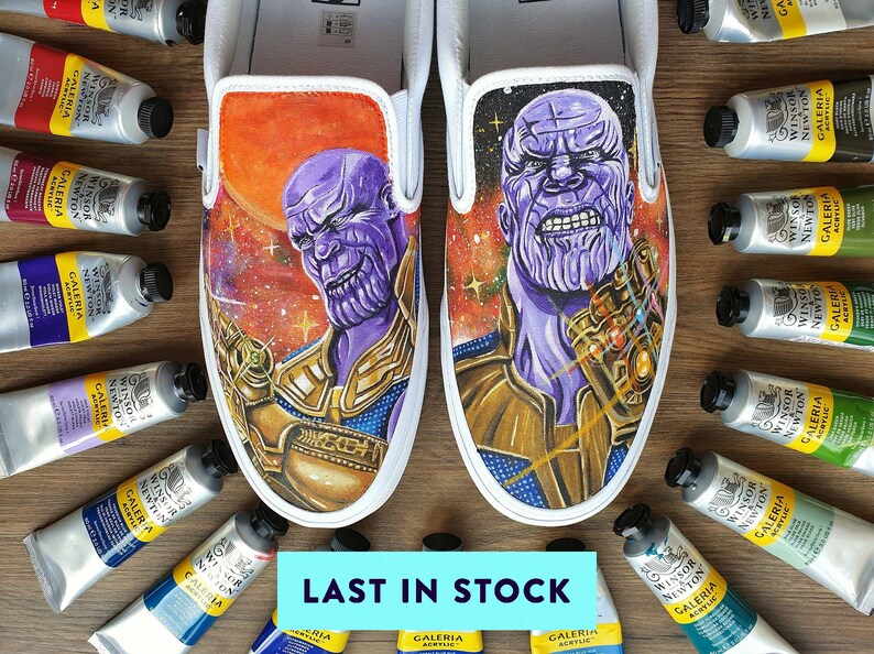 thanos slip on vans