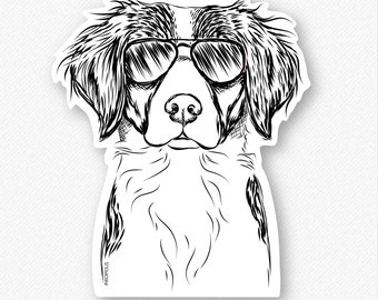 Remi the Brittany Spaniel - Dog Decal Sticker, Gifts For Dog Owner, Dog Breed Sticker, Dog Decal