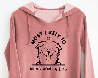 Most Likely to Bring Home a Dog - Australian Shepherd Edition -  Women's Hoodie Sweatshirt