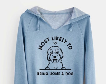 Most Likely to Bring Home a Dog - Goldendoodle Edition -  Women's Hoodie Sweatshirt