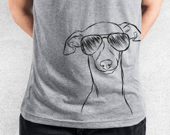 Ziggie the Italian Greyhound / Whippet - Unisex Crewneck Shirt - Dog Lover Gift, Italian Greyhound Shirt