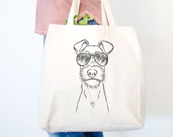 Barboncino Cane Razza Howard Robinson shopping Riutilizzabili Cotone//Spalla//Tote Bag Regalo