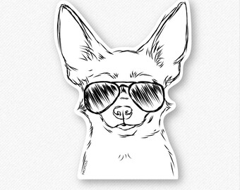 Chihuahua Drawing Etsy