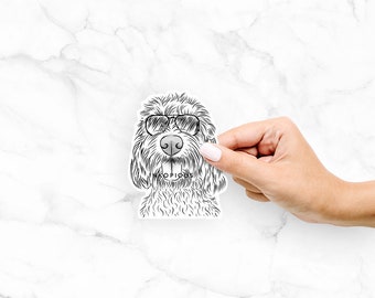 Clover the Cockapoo -  Decal Sticker, Gifts For Dog Lovers