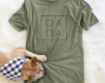 Dada Square - Unisex Crewneck Shirt - 6 Color Options - Father&#39;s Day Gift, Gifts for Dad, Gift for New Dad, First Father&#39;s Day
