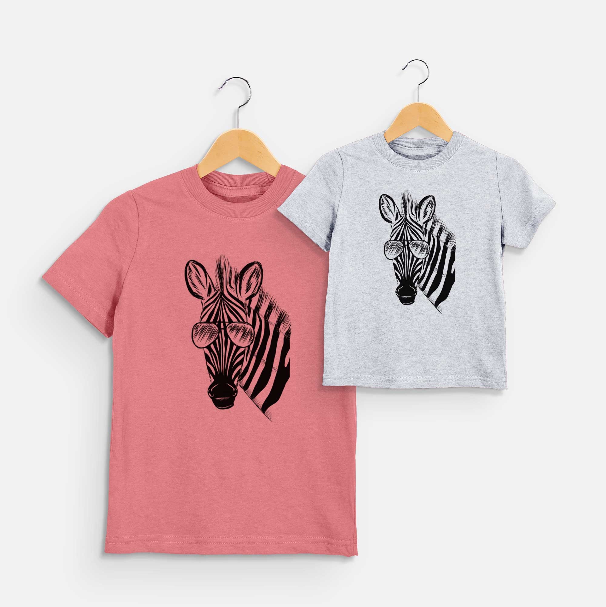 Zed the Zebra Aviator Sunglasses - Kids Animal Tshirt - Animal