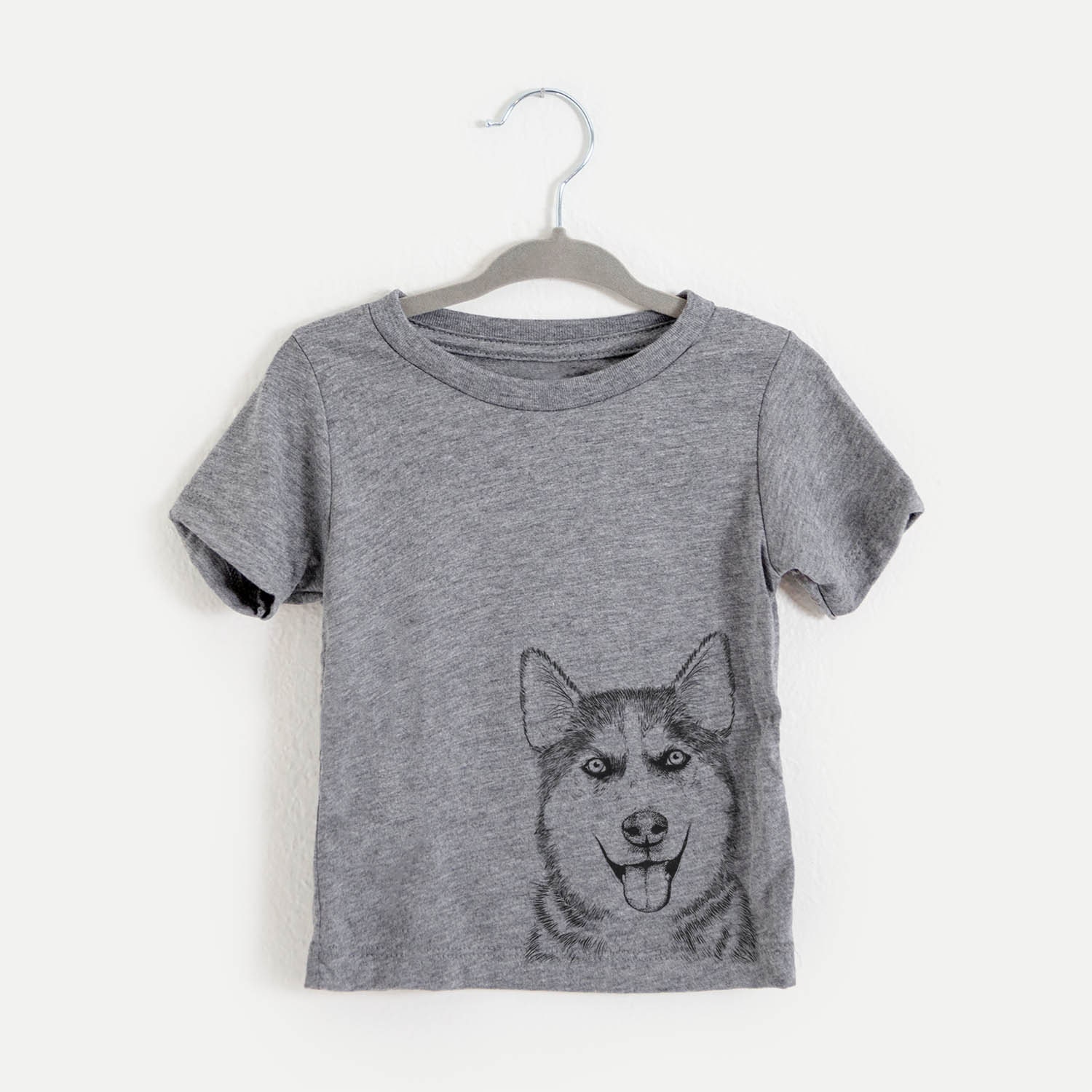 Sesi the Siberian Husky - Shirt - Kids Dog Tshirt - Animal