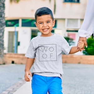 WOOF Boxed - Kids Dog Tshirt - Animal T Shirt