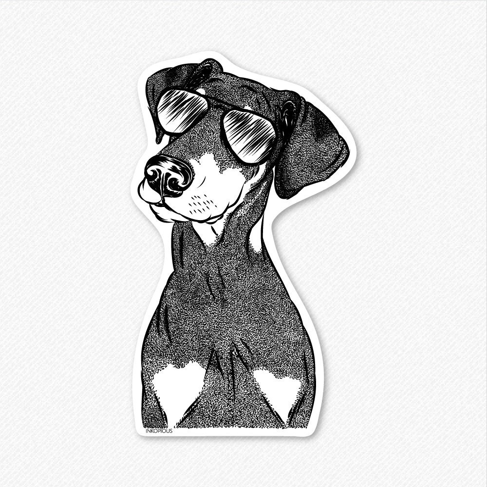 Iroh the Doberman - Gifts For Dog Owner, Dog Breed Sticker, Dog Decal…