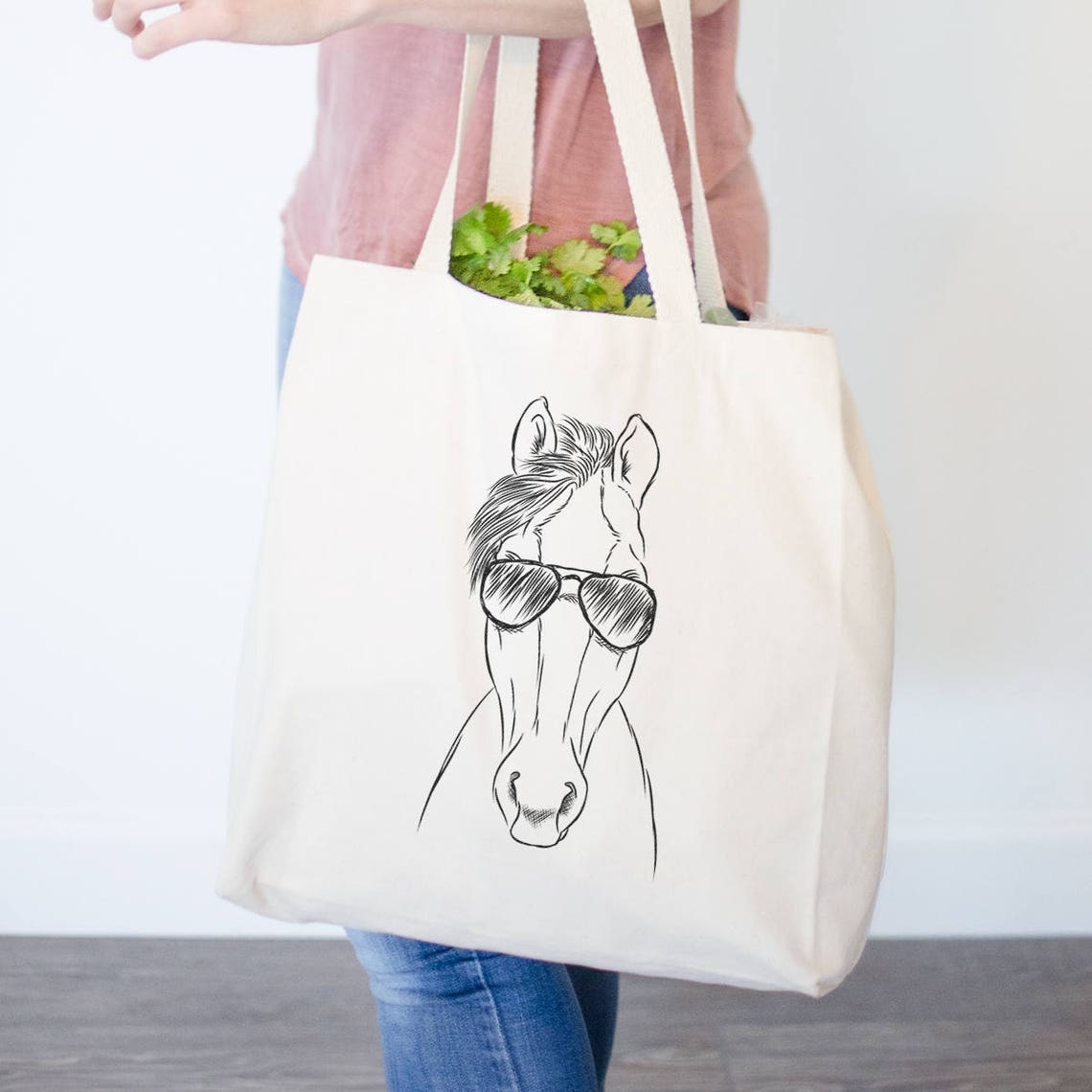 Rio the Horse Canvas Tote Bag Gift for Horse Lover Etsy