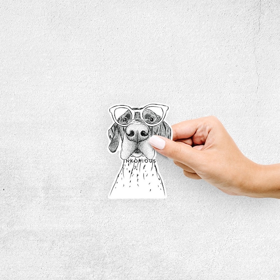 Booze The German Shorthaired Pointer Decal Sticker Gifts Etsy