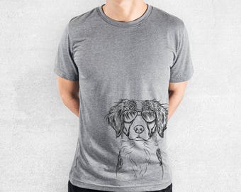 Remi the Brittany - Unisex Crew Grey - Dog Mom Shirt, Dog Lover Gift, Dog Mom TShirt, Gift for Mom, Brittany Dog, Brittany Spaniel