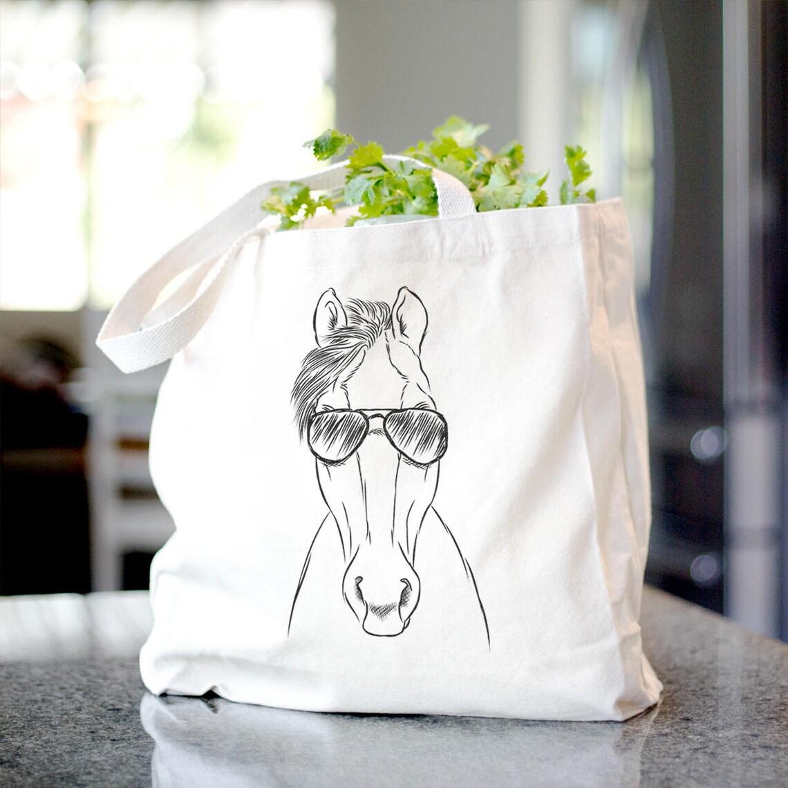 Rio the Horse Canvas Tote Bag Gift for Horse Lover Etsy