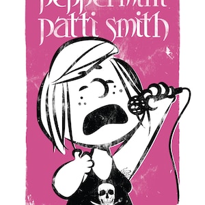 Peppermint Patti Smith - 13"x19" Art Print