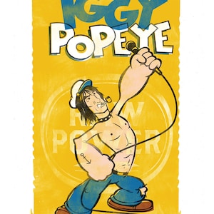 Iggy Popeye - 13"x19" Art Print