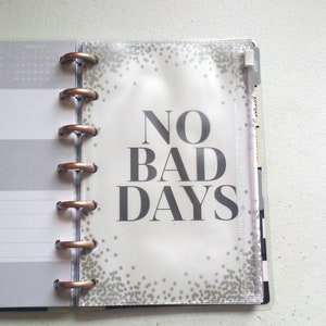 Mini Happy Planner Pouch: Frosty Clear PVC, Planner Accessory