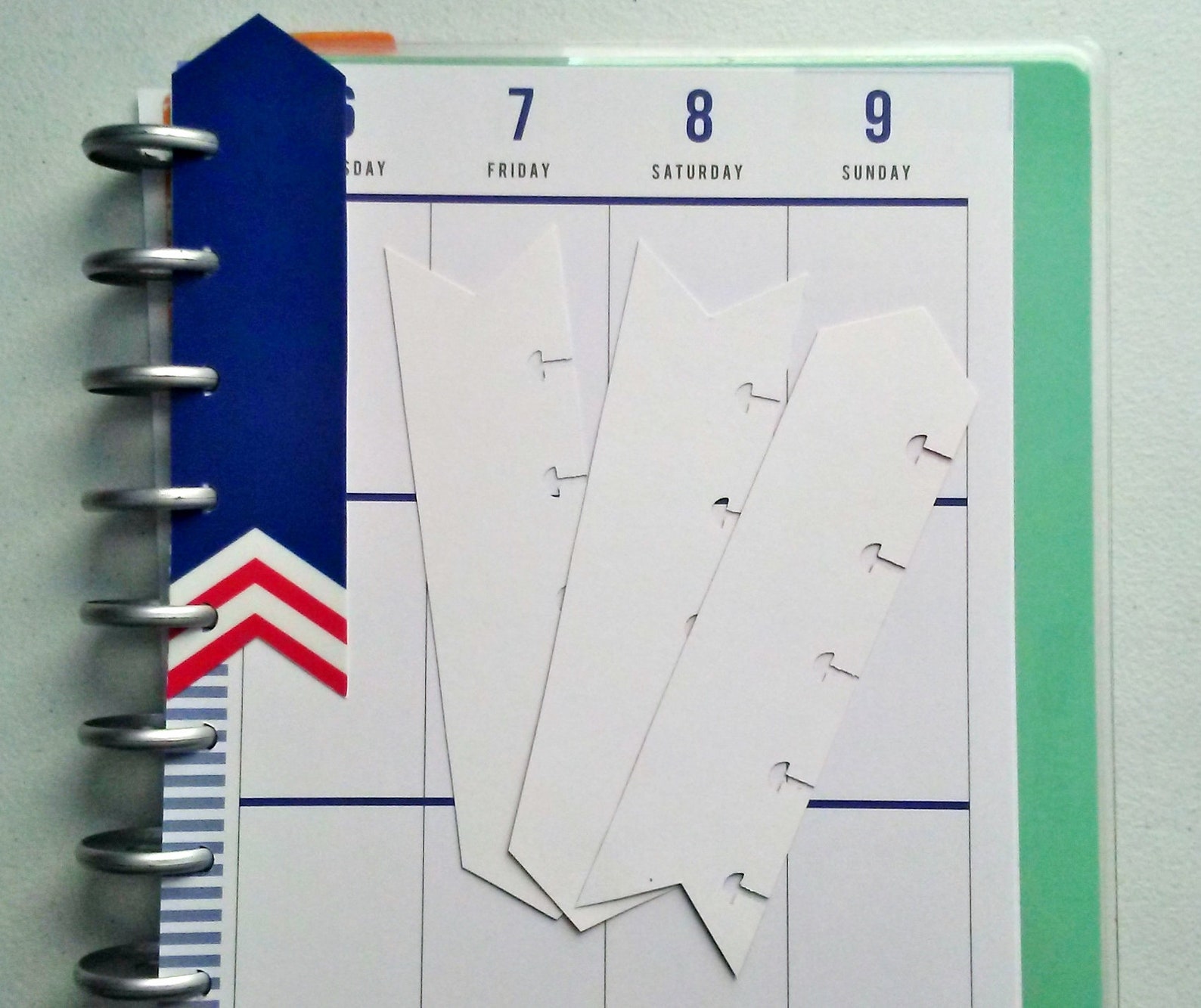 Planner Bookmarks Arrow Bookmarks Happy Planner Inserts - Etsy