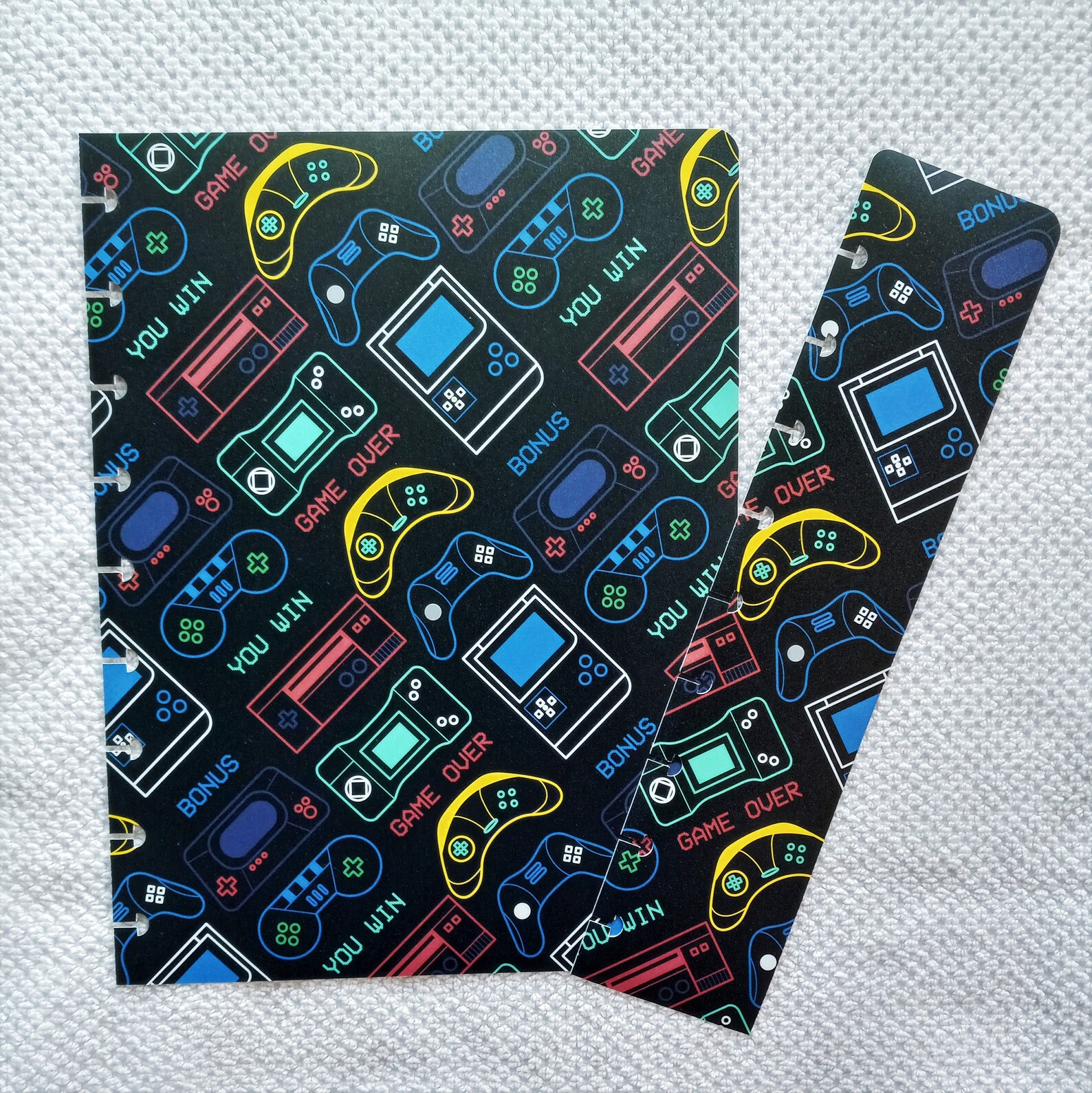 Gamer Bookmark and Dashboard Gamer Planner Set Gamer | Etsy