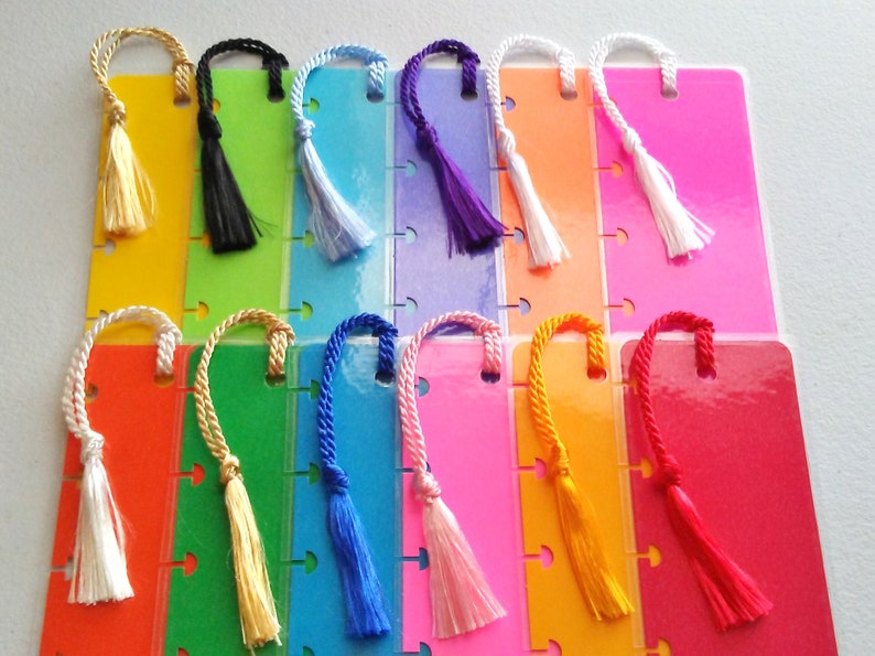 Happy Planner Bookmarks Tassel Bookmarks Page Marker Etsy