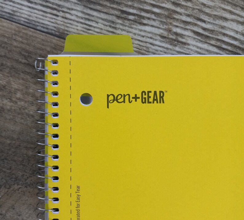 41 Spiral Planner Bookmark Planner Insert Notebook Etsy