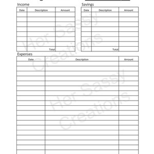 Budget Tracker Printables, Finance Tracker, Personal Expense Tracker ...
