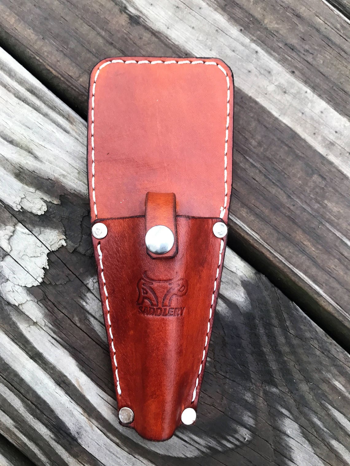 Leather Fishing Plier Holster Custom Handmade Etsy