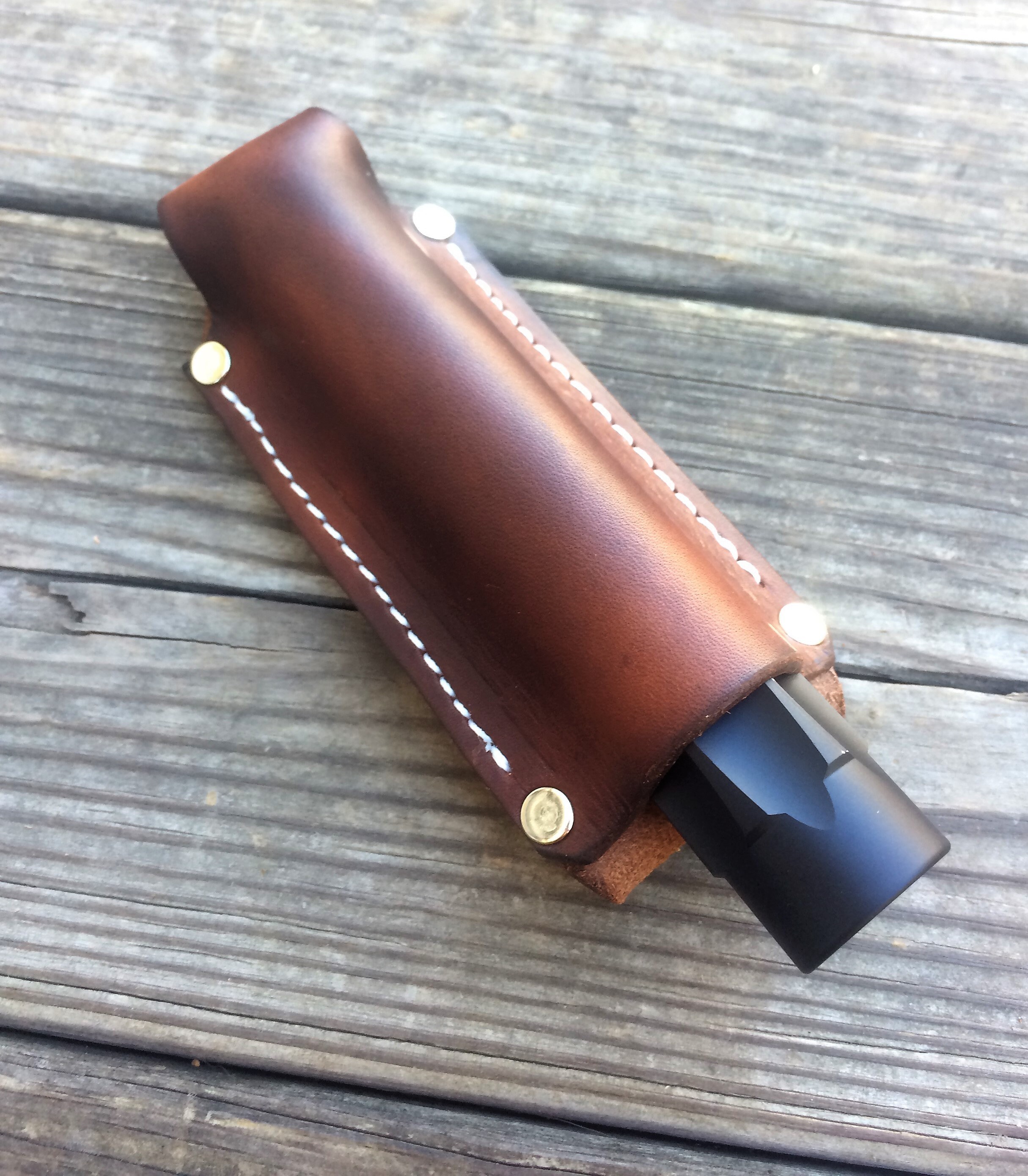 Leather Flashlight Holster for Terralux Streamlight Maglite Etsy