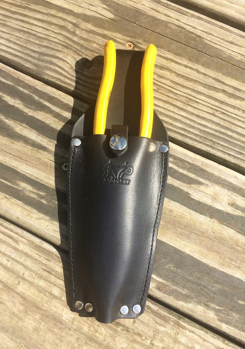 Leather Plier Holsters 2 Sizes Belt Loop Style Tools Tool Boxes