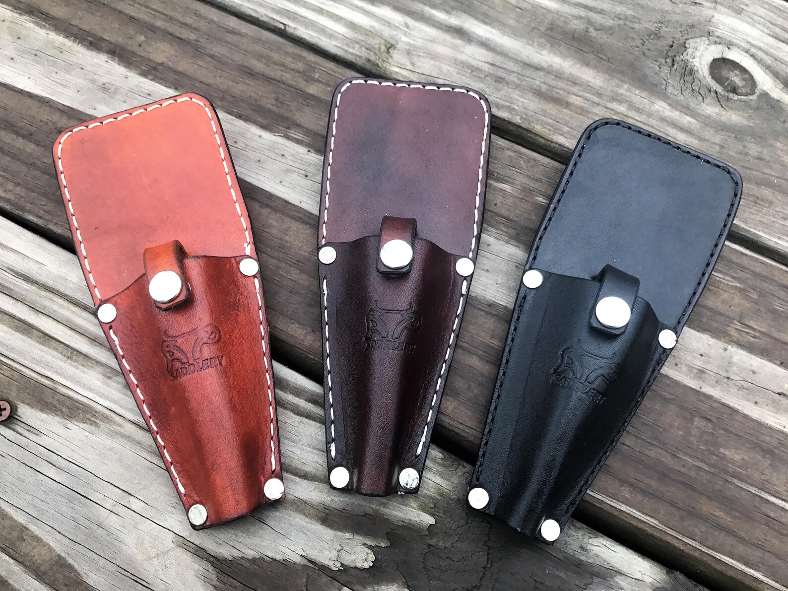 Leather Fishing Plier Holster Custom Handmade Etsy