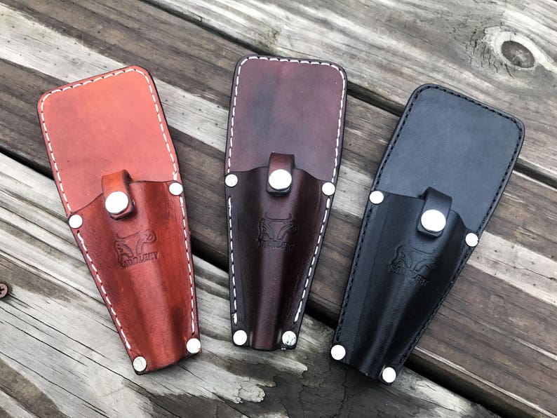 Leather Fishing Plier Holster Custom Handmade Etsy