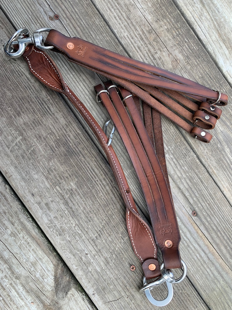 Heavy Duty Leather Duck Lanyard Customized Guide Series by AP Etsy