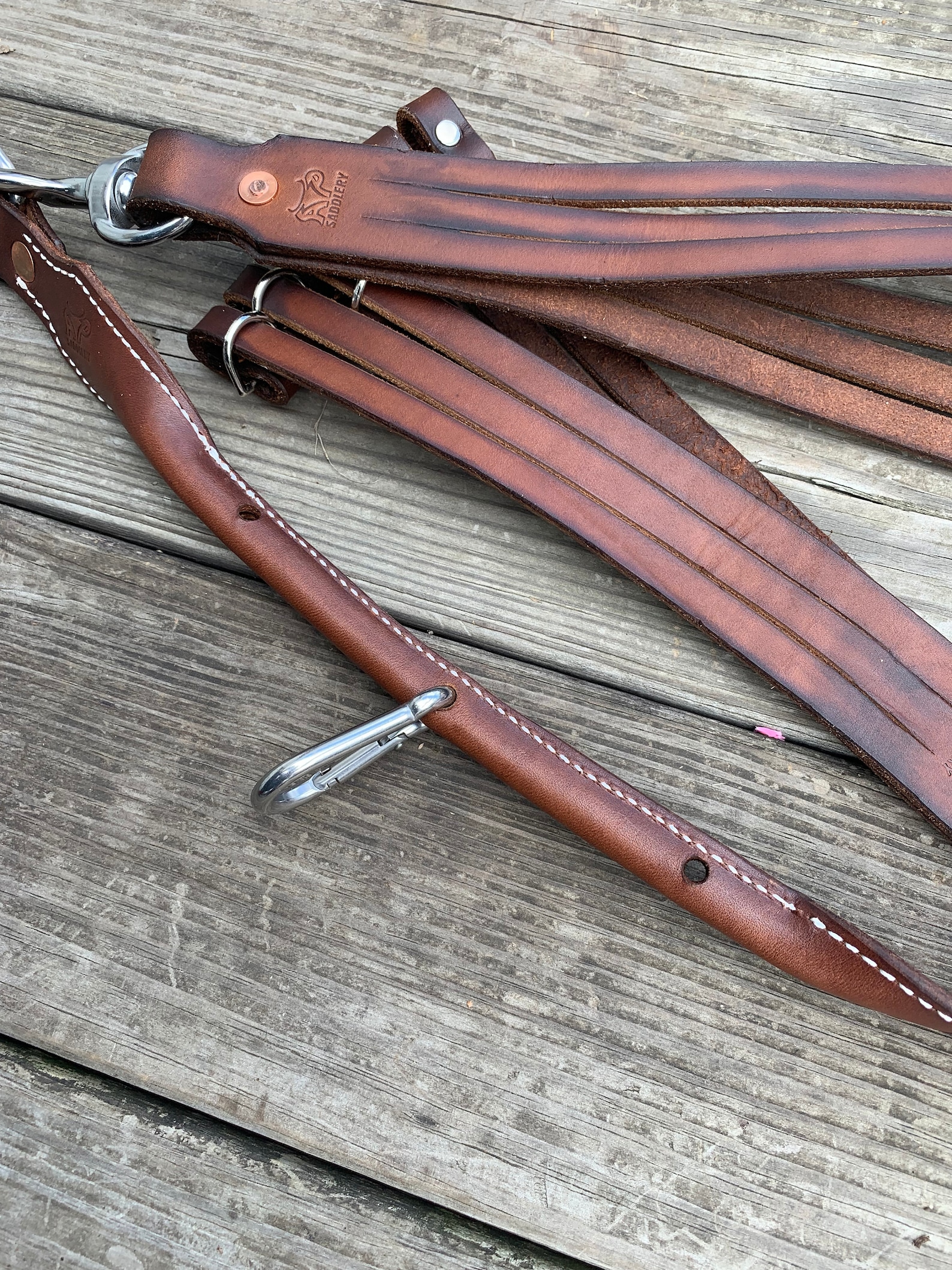 Heavy Duty Leather Duck Lanyard Customized Guide Series by AP Etsy