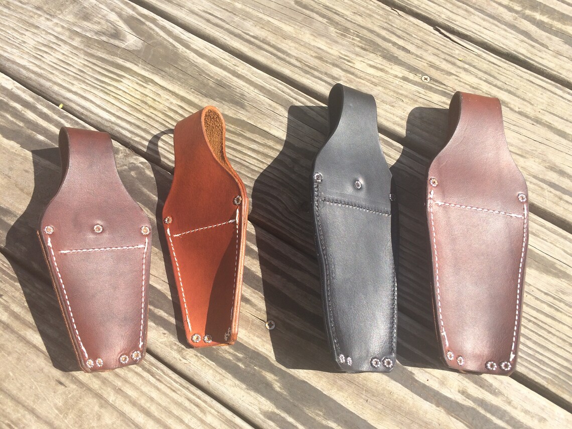 Leather Plier Holsters 2 Sizes Belt Loop Style Etsy