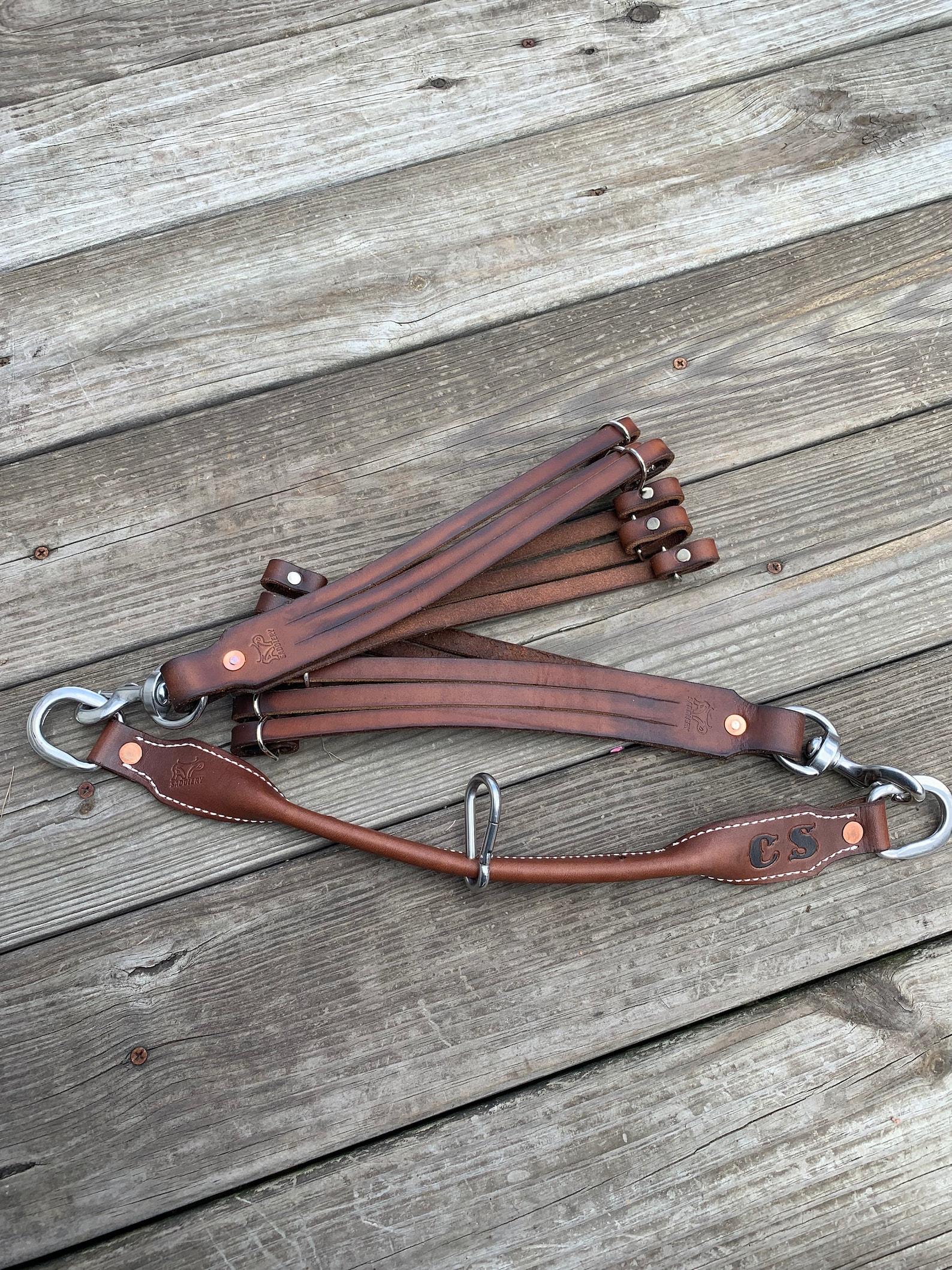 Heavy Duty Leather Duck Lanyard Customized Guide Series by AP Etsy