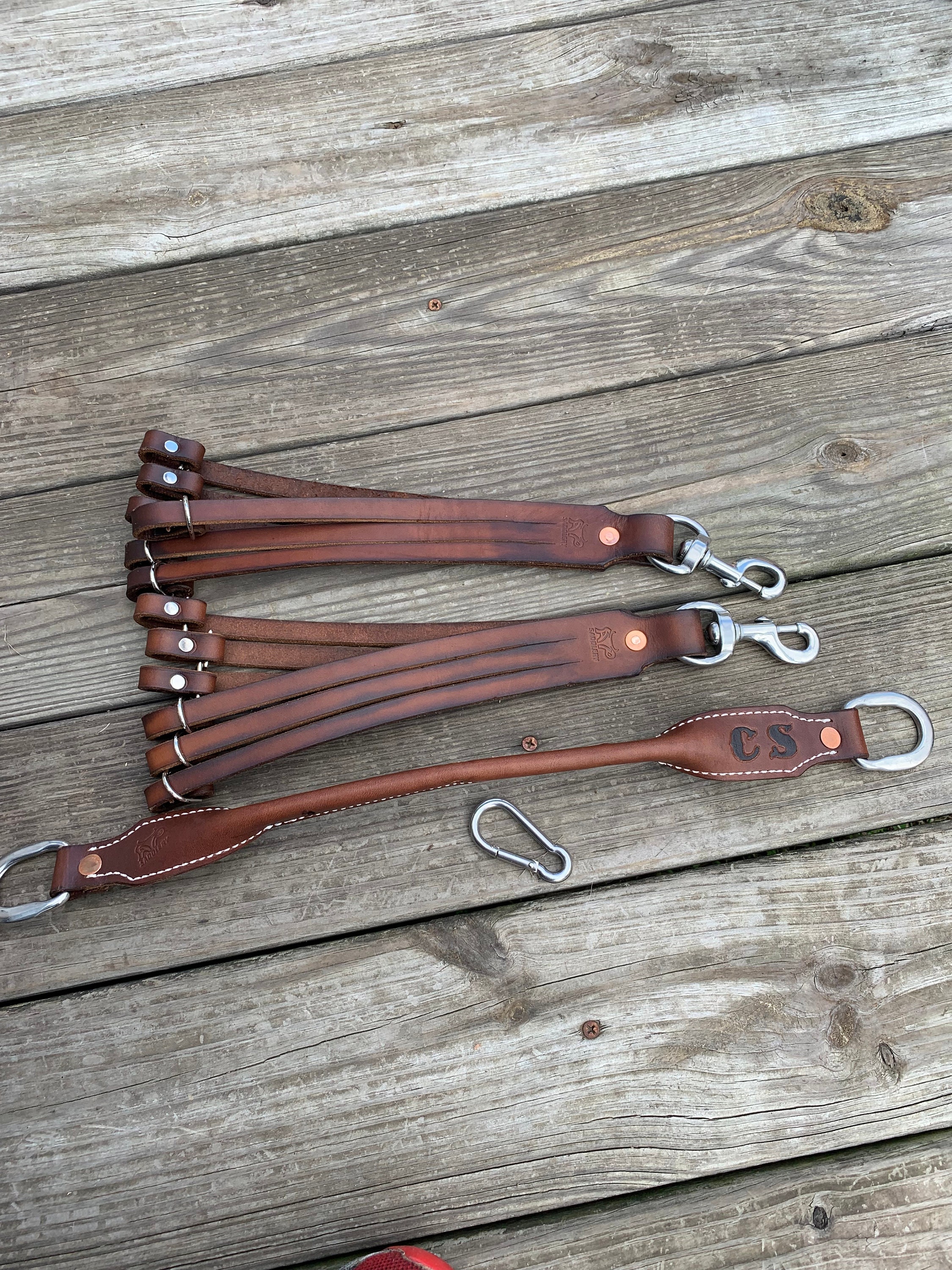 Heavy Duty Leather Duck Lanyard Customized Guide Series by AP Etsy