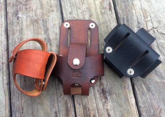 Leather tape on sale measure holder