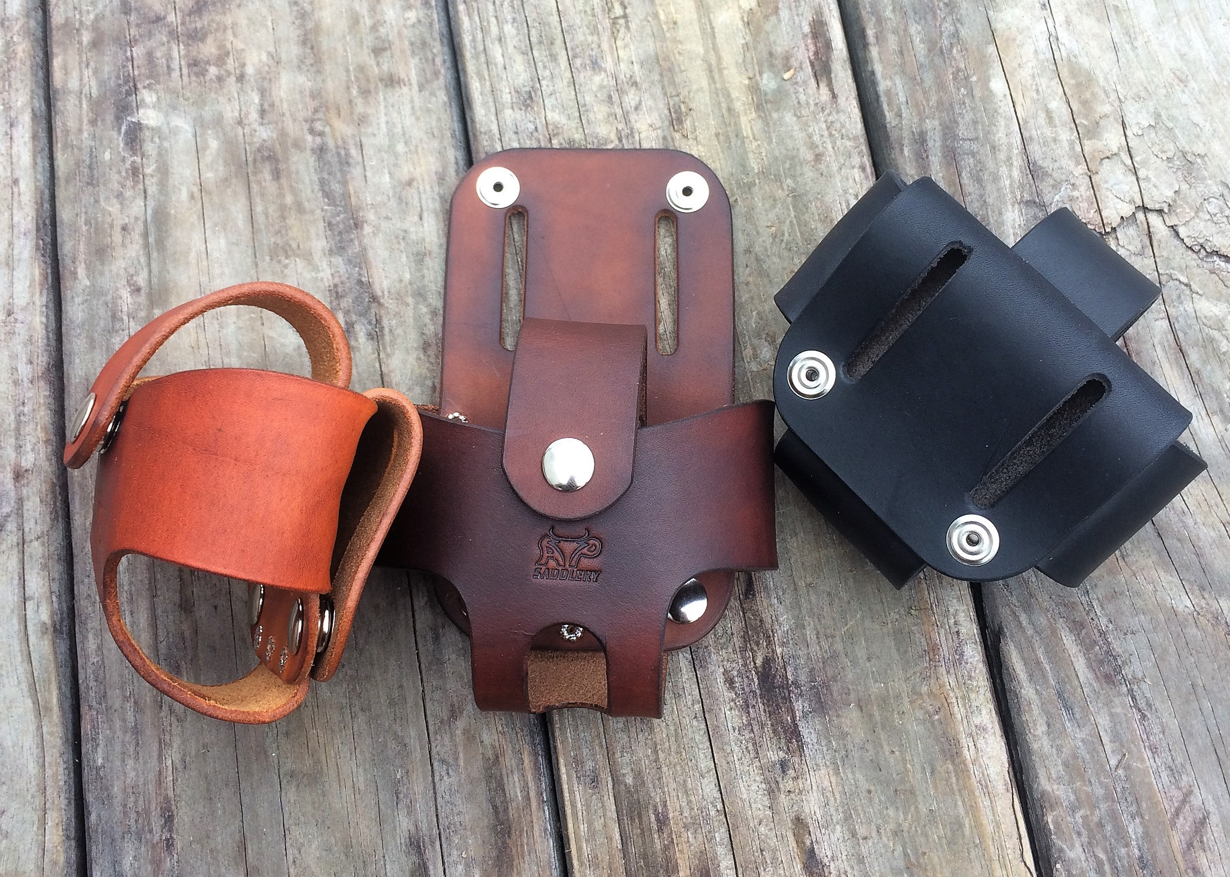 Basket Style Leather Tape Measure Holder Personalize Etsy