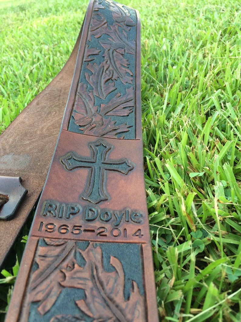 Custom Guitar Strap Handmade and Fully Customizable w/ Names Etsy