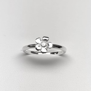Forget me not ring.