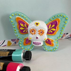 SugarSkull Butterfly Dia de los Muertos - Day of the Dead