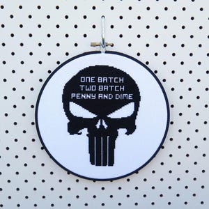 The Punisher Cross Stitch Pattern