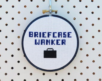 The Inbetweeners Quote Cross Stitch Pattern