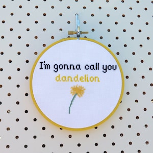 Orange is the New Black Quote Cross Stitch Pattern image 1