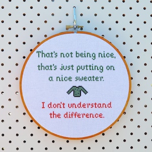 South Park Quote Cross Stitch Pattern image 1