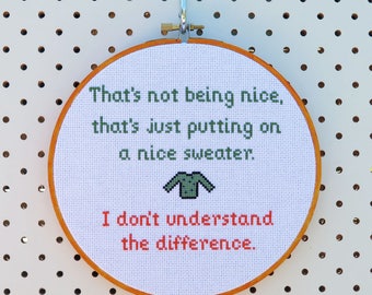 South Park Quote Cross Stitch Pattern