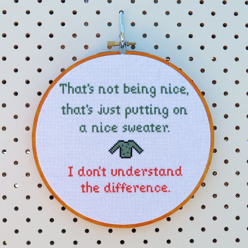 South Park Quote Cross Stitch Pattern image 1