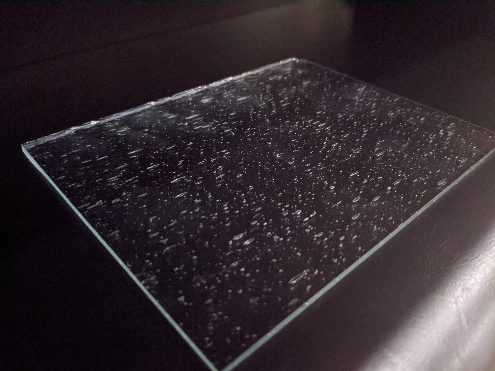 Stained Glass Sheet Material Fixed Size Seedy/Seeded Glass Etsy