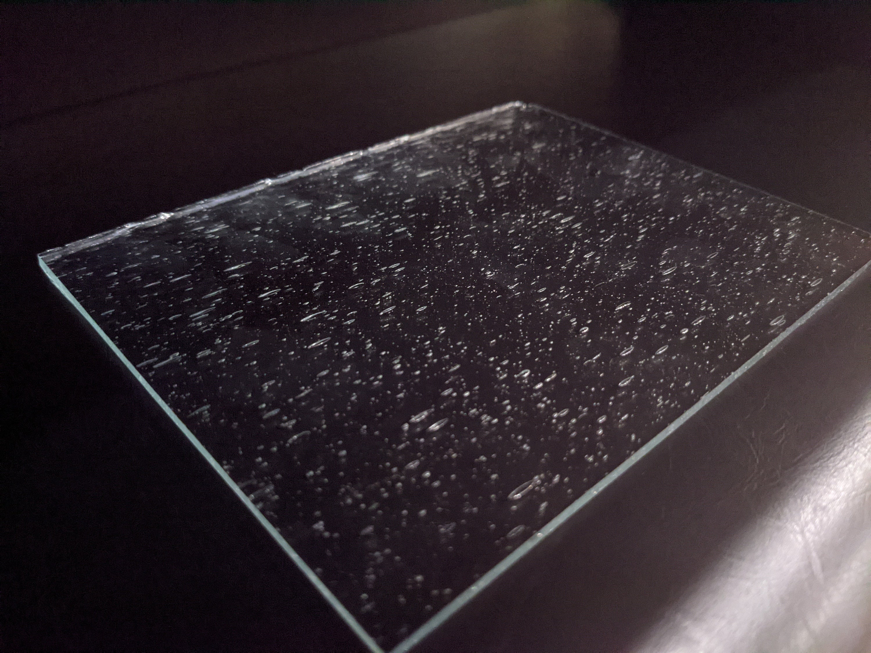 Stained Glass Sheet Material Fixed Size Seedy/Seeded Glass Etsy