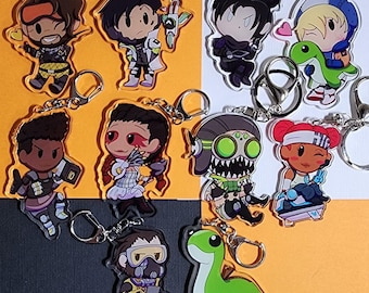 APEX Inspired 2.5in Acrylic Charm